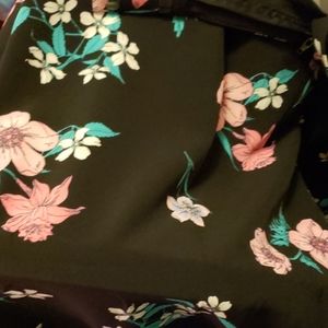 Lane Bryant floral dress pants